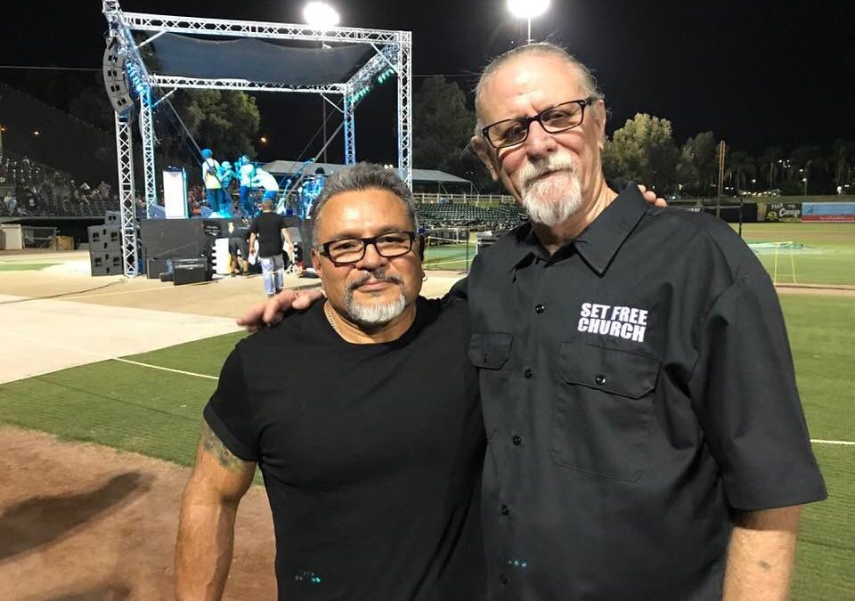 Pastors Ron Dorres and Willie Digaty